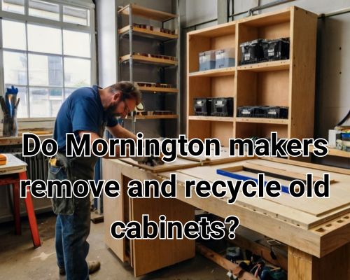 a cabinet maker focuses on his artwork