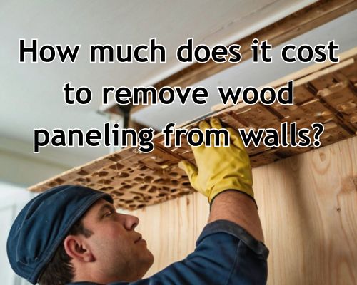 Worker removes panel with care.
