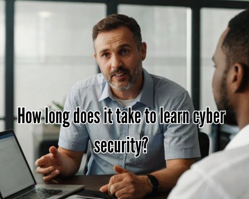 a personnel taking cyber security lesson