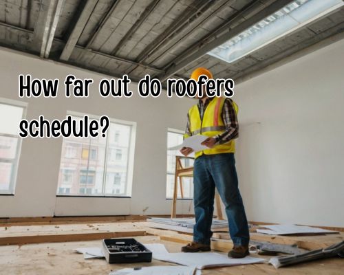 a roofer scheduled for roofing work
