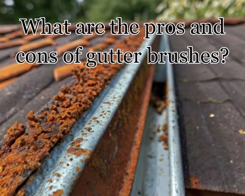 rusty guttering