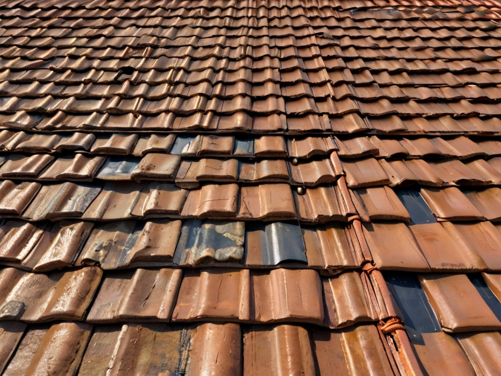 Tidy ridge lines and secure tiles.