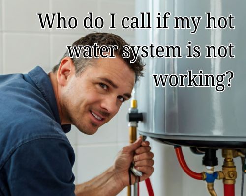 a plumber working on water system