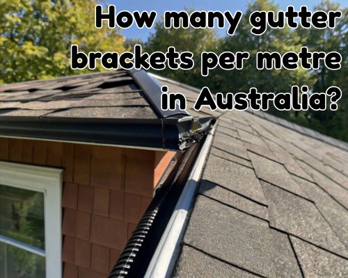gutter brackets shown in gutters