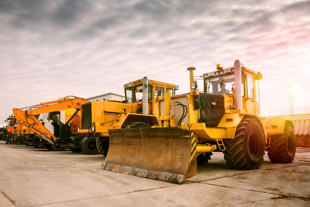 Loading Forklift Onto Ramp